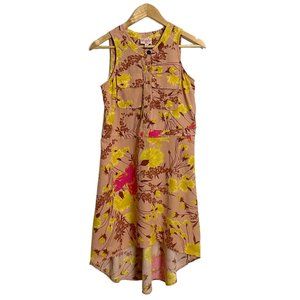 Plenty by Tracy Reese Ashoka Silk Shirt Dress | Anthropologie | Floral | XSP